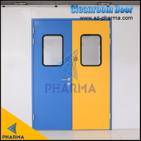 Puertas acústicas de acero inoxidable de una o dos hojas